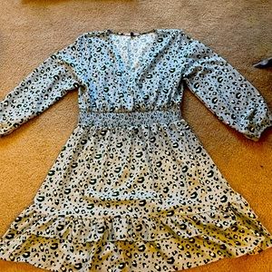 Michelle McDowell leopard dress